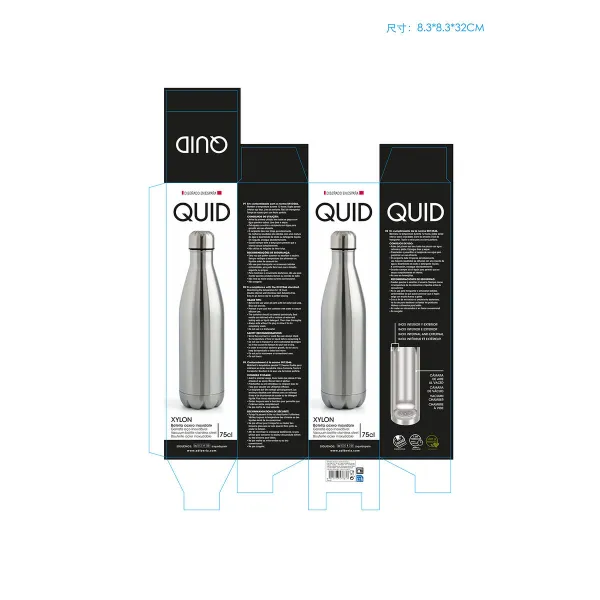 Termopudel Quid Roostevaba teras 0,75 L