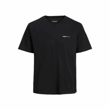 Vīriešu Krekls ar Īsām Piedurknēm Jack & Jones Jorvarenna Painted Melns