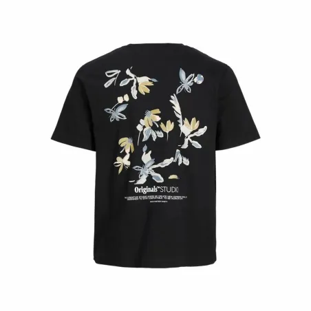 Men’s Short Sleeve T-Shirt Jack & Jones Jorvarenna Painted Black