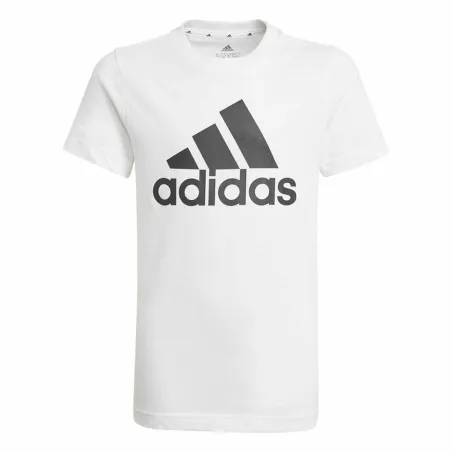 Футболка с коротким рукавом Adidas Essentials Белый
