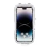 Puluz plastic waterproof case for iPhone 15 Plus/15 Pro Max/14 Plus/14 Pro Max/13 Pro Max/12 Pro Max/11 Pro Max (white)