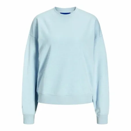 Moteriškas džemperis be gobtuvo Jack & Jones Jxalfa Rlx Lsw Šviesiai mėlyna