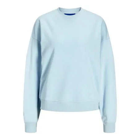 Moteriškas džemperis be gobtuvo Jack & Jones Jxalfa Rlx Lsw Šviesiai mėlyna