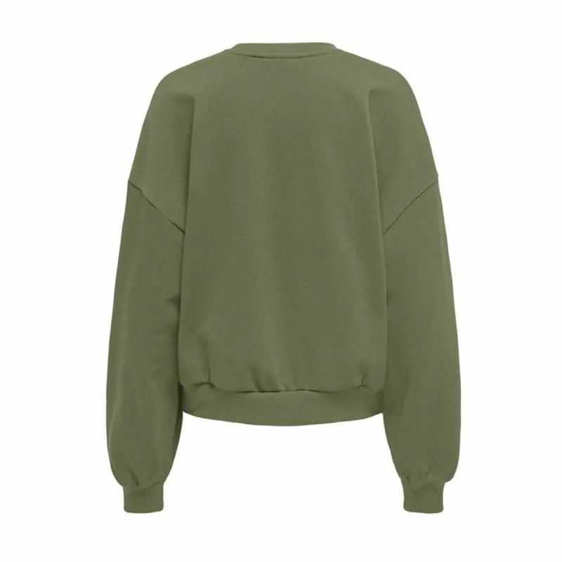Sieviešu Sporta Krekls bez Kapuča Only Only Onlkatya L/S Love Olīvas