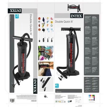 Õhupump Double Quick Iii Intex Manuaalne