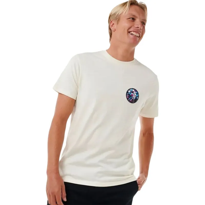 Футболка с коротким рукавом мужская Rip Curl Passage Tee Белый