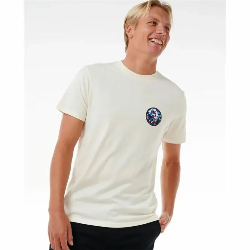 Футболка с коротким рукавом мужская Rip Curl Passage Tee Белый