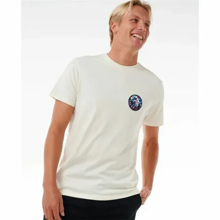 Футболка с коротким рукавом мужская Rip Curl Passage Tee Белый