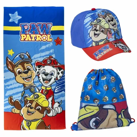 Rannarätik The Paw Patrol Sinine 27 x 33 x 7 cm 3 Tükid, osad