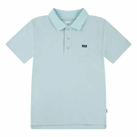 Vaikiški polo marškinėliai su trumpomis rankovėmis Levi's Lvb Back Neck Tape Mėlyna