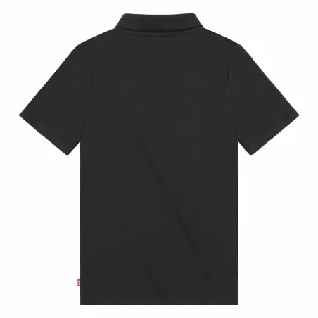 Vaikiški polo marškinėliai su trumpomis rankovėmis Levi's Lvb Back Neck Tape Juoda