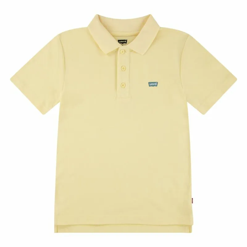 Поло с коротким рукавом детское Levi's Lvb Back Neck Tape Жёлтый