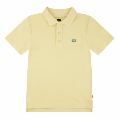 Поло с коротким рукавом детское Levi's Lvb Back Neck Tape Жёлтый