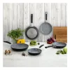 Keptuvė nelimpančiu dugnu Pyrex Artic Pilka Metalinis Plienas