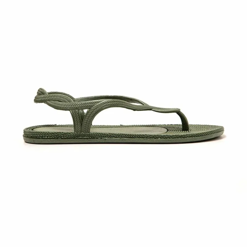 Pludmales sandales sievietēm Brasileras Antalya Military Dzeltens