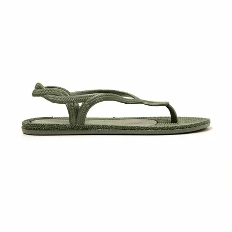 Naisten Flip-flopit Brasileras Antalya Military Keltainen