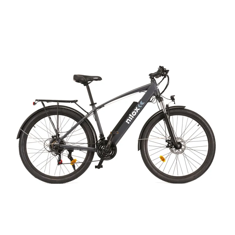 Elektrinis dviratis Nilox X7 PLUS 250 W 13000 mAh 27,5" Juoda