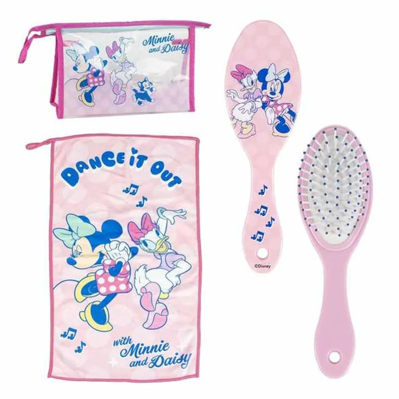 Kelionių reikmenų dėžutė Minnie Mouse Rožinė 23 x 15 x 8 cm
