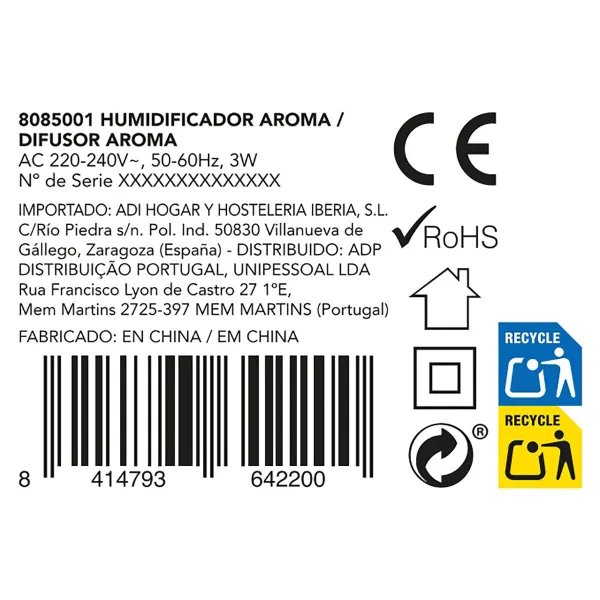 Humidifier Dcook Gallery 300 ml