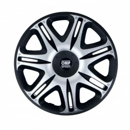 Mototransporta pārsegs OMP Ghost Speed Melns Sudrabains 15" (4 uds)