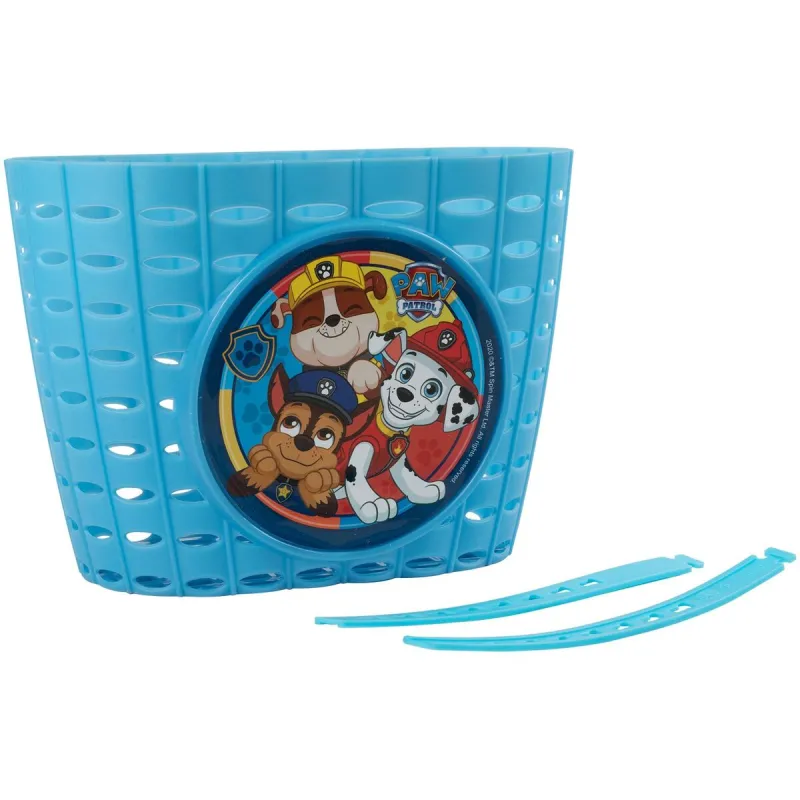 Vaikiškas dviračio krepšelis The Paw Patrol Mėlyna