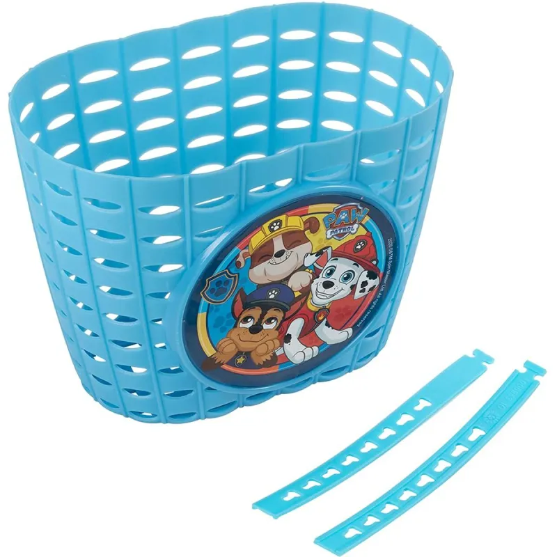 Vaikiškas dviračio krepšelis The Paw Patrol Mėlyna