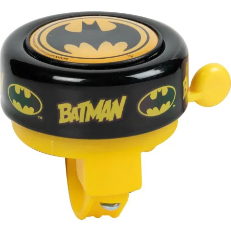Vaikiškas dviračio varpas Batman CZ10963 Juoda/Geltona