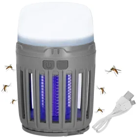 UV Insect Killer Lamp Springos GA0066, Mosquito, Fly & Moth Trap, Portable 3-in-1