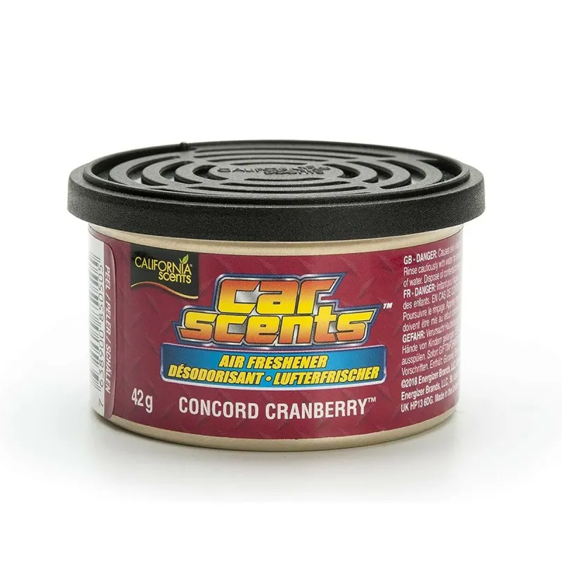 Automobilio oro gaiviklis California Scents CCS-1246CTMC Concord Cranberry Skardinė 42 g