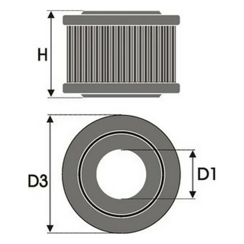 Воздушный фильтр Green Filters R086753