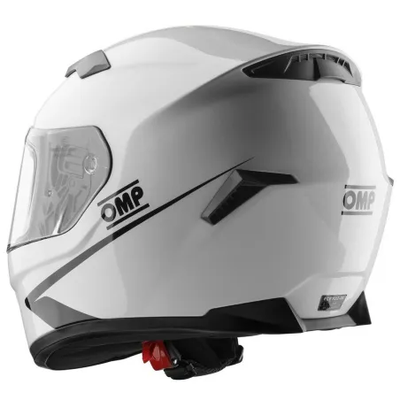 Integraalkaitsekiiver OMP CIRCUIT EVO2 Valge XS