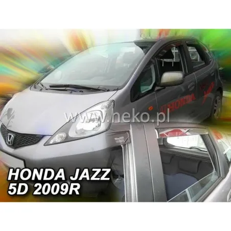 Vēja deflektors HEKO HO17150 HONDA JAZZ III Aizmugurējs Uz priekšu 4 Daudzums
