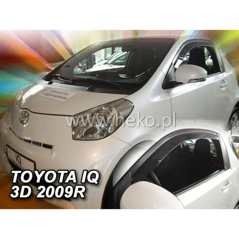 Vėjo deflektorius HEKO HO29613 Toyota iQ Priekinis 2 Dalys