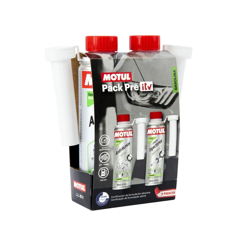 Benzīna inžektoru tīrīšanas līdzeklis Pre-ITV Motul ZMTL111258 300 ml Benzīns Benzīna antidūmi