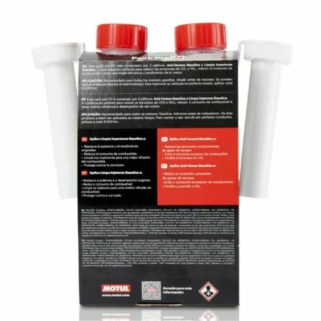 Benzīna inžektoru tīrīšanas līdzeklis Pre-ITV Motul ZMTL111258 300 ml Benzīns Benzīna antidūmi