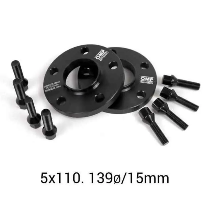 Separatoriai OMP OMPS08611501 5 x 110 65,1 M14 x 1,5 + M12 x 1,25 15 mm