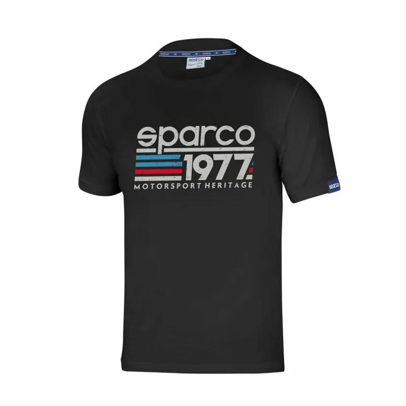 Marškinėliai Sparco S01329NR5XXL Juoda (XXL)