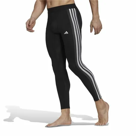 Miesten urheilutrikoot Adidas Tf 3S L Tight Musta (2XL)