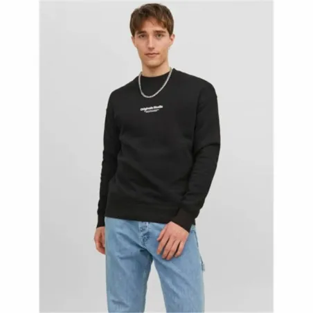 Vyriškas džemperis be gobtuvo Jack & Jones Jorvesterbro Juoda