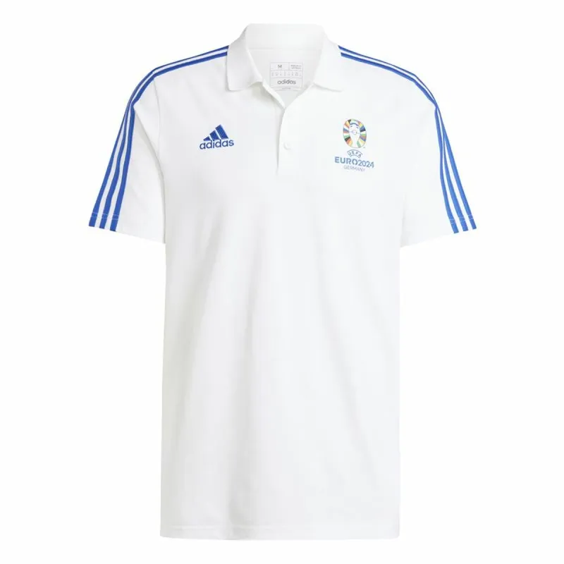 Vyriški polo marškinėliai su trumpomis rankovėmis Adidas Emblem Euro 2024 (S)