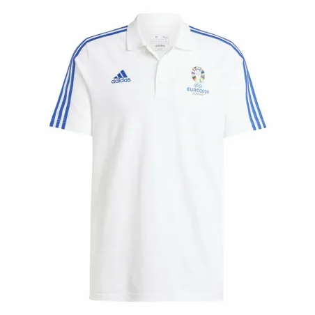Vyriški polo marškinėliai su trumpomis rankovėmis Adidas Emblem Euro 2024 (S)