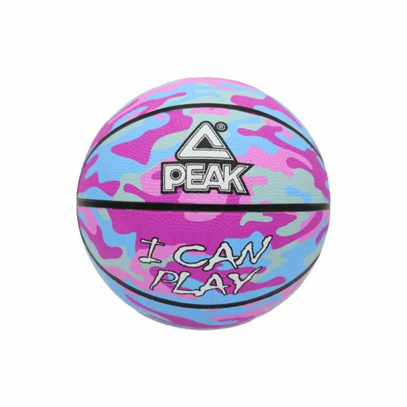 Krepšinio kamuolys Peak Peak Camo Ball Mėlyna Šviesiai rožinis (Dydis 5)