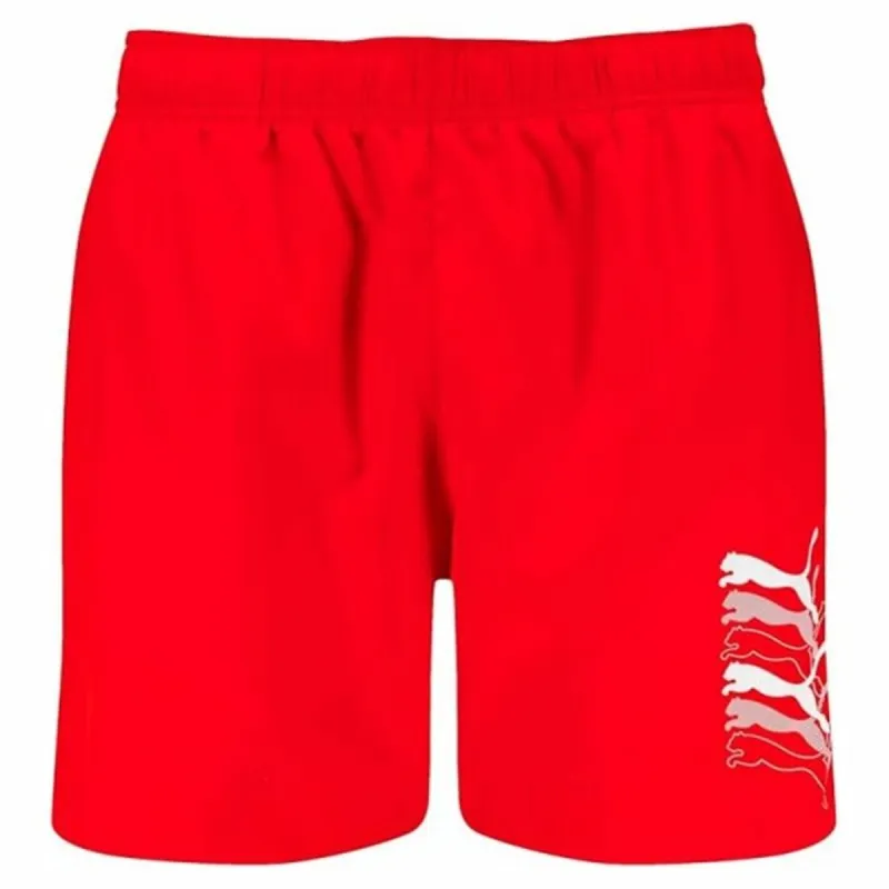 Vyriškos glaudės Puma Swim Cats Mid Raudona