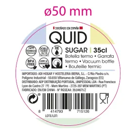 Termos Quid Sugar Kollane Metall 350 ml