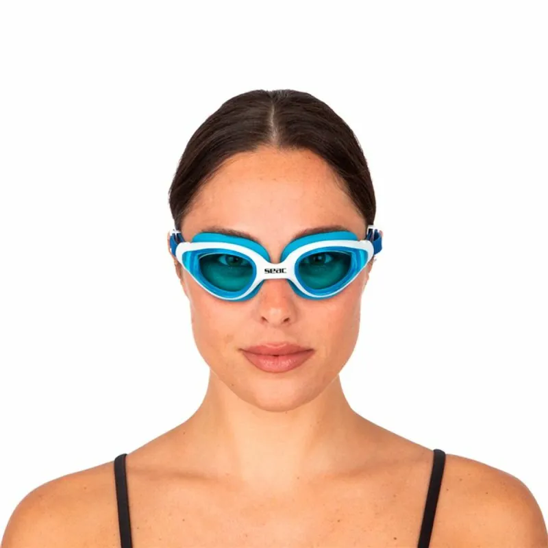 Swimming Goggles Seac Ritmo Blue One size