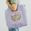 Pusheen - Cotton shoulder bag from the Moments collection (37 x 41 cm)