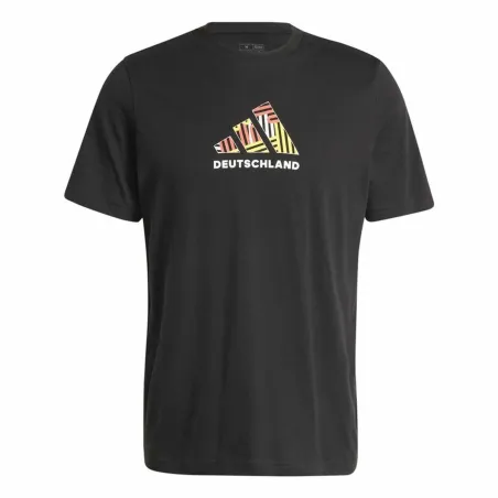 Sportiniai marškinėliai su trumpomis rankovėmis, vyriški Adidas Football Germany Fan Graphic (XL)