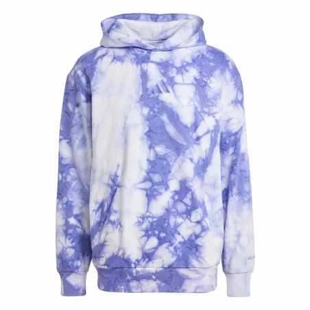 Толстовка с капюшоном мужская Adidas All Szn Fleece Wash Hoodie Синий XS