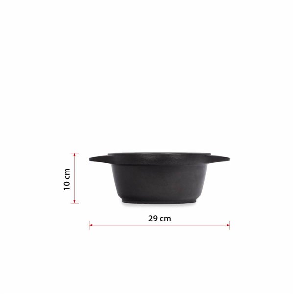 Casserole Valira BLACK IND 20CM Ø 20 cm Black