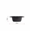 Casserole Valira BLACK IND 20CM Ø 20 cm Black